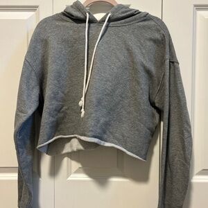 Cropped grey sweatshirt- Wild Fable, Size M